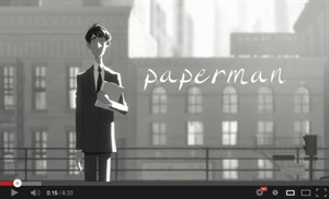 これぞディズニー アカデミー賞にノミネートされた短編アニメ Paperman がyoutubeで公開 はてなニュース
